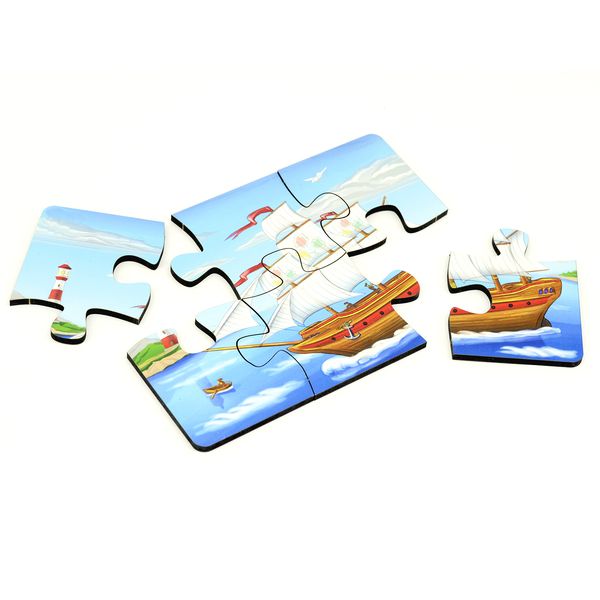 Пазл Paremo PE720-65 Кораблик 6 элементов