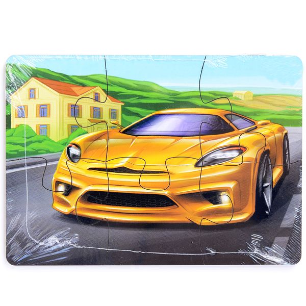 Пазл Paremo PE720-67 Машинка 6 элементов