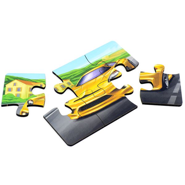 Пазл Paremo PE720-67 Машинка 6 элементов