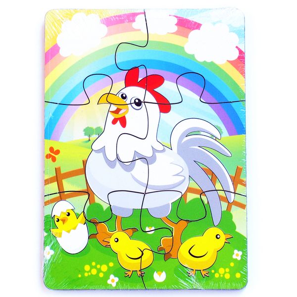 Пазл Paremo PE720-68 Курица 6 элементов