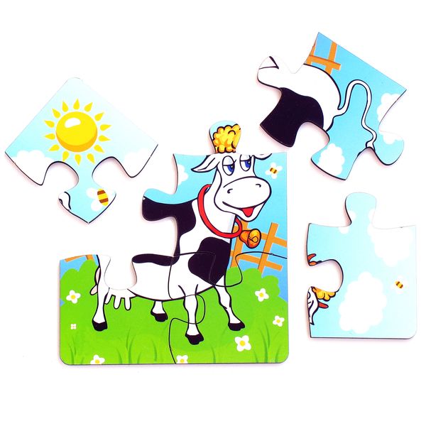 Пазл Paremo PE720-69 Корова 6 элементов