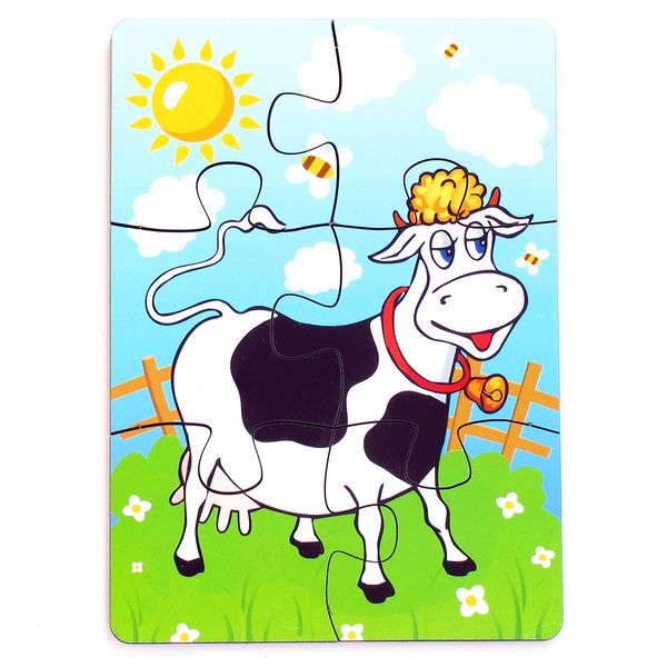 Пазл Paremo PE720-69 Корова 6 элементов