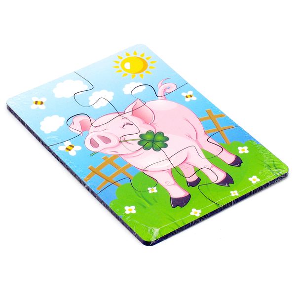 Пазл Paremo PE720-70 Поросёнок 6 элементов