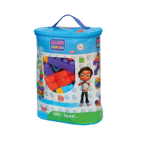 Конструктор детский Terides Т6-092 Волшебные детали: 76 предметов в пакете