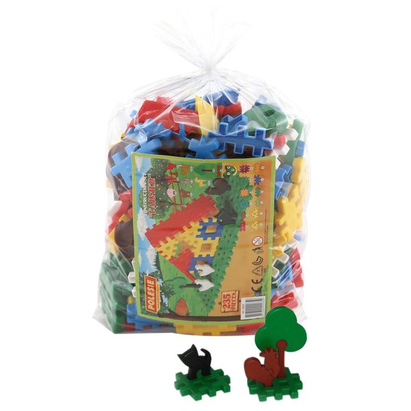 Конструктор детский Polesie Фермер (235 элем. в мешке) (0859_PLS)