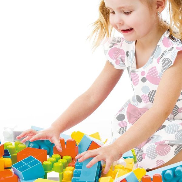 Конструктор детский Dolu DL_5191 Мой первый: Пастель, 130 элем., в коробке