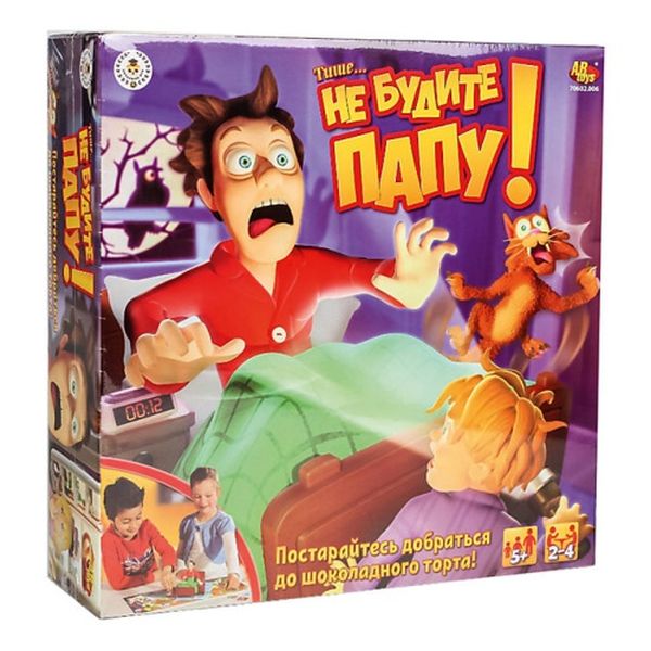 Игра настольная Abtoys 70602.006 Тише, не будите спящего папу