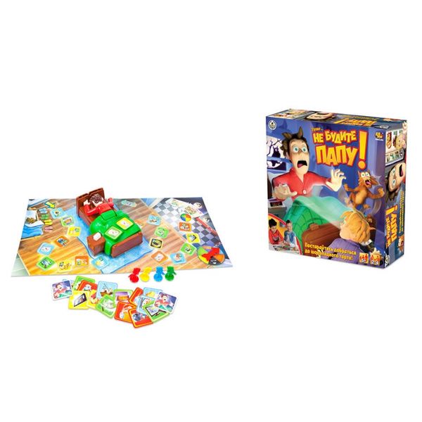 Игра настольная Abtoys 70602.006 Тише, не будите спящего папу