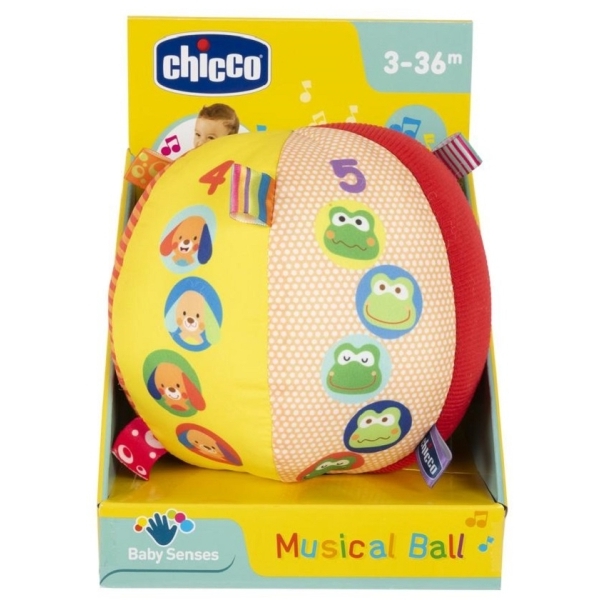 Игрушка Chicco Музыкальный мячик