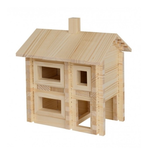 Конструктор детский ЛЕСОВИЧОК les 003 ''Разборный домик'' №3 набор 150 деталей