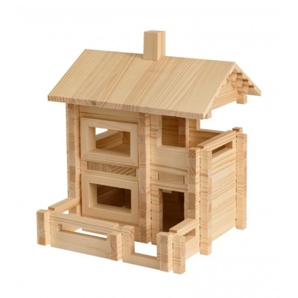 Конструктор детский ЛЕСОВИЧОК les 004 ''Разборный домик'' №4 набор 200 деталей