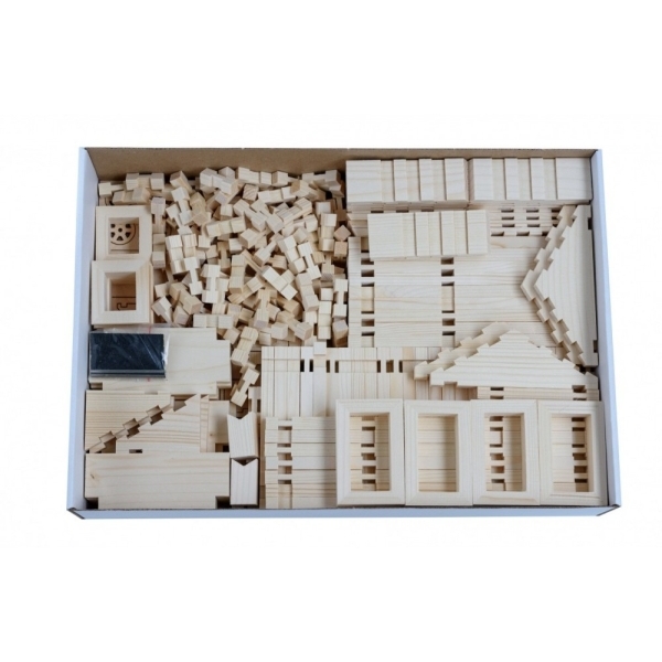 Конструктор детский ЛЕСОВИЧОК les 005 ''Разборный домик'' №5 набор 280 деталей