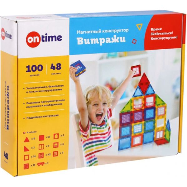 Конструктор детский On Time 45009 Витражи