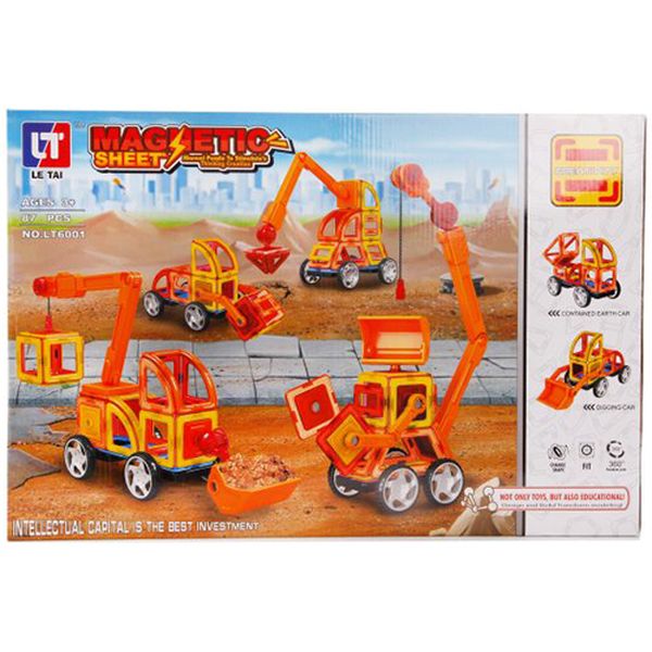 Конструктор детский Наша Игрушка LT6001 Строительная техника