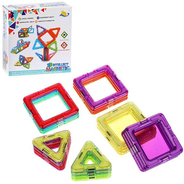 Конструктор детский Наша Игрушка 689-8 магнитный (20 дет.)