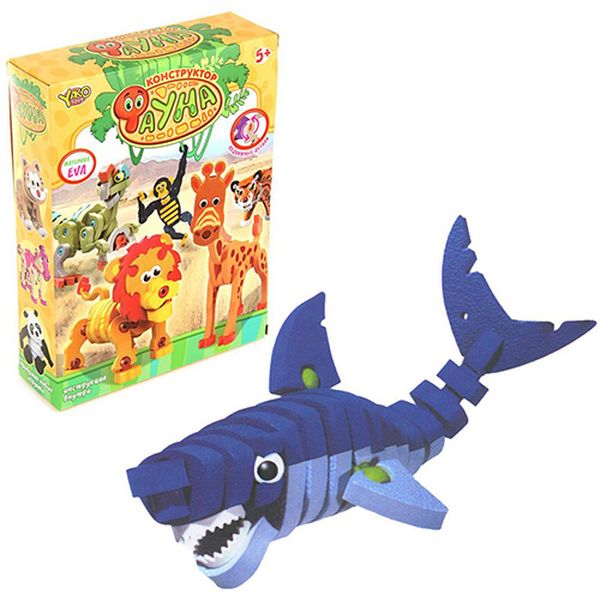 Конструктор детский Наша Игрушка M7178-2 Акула