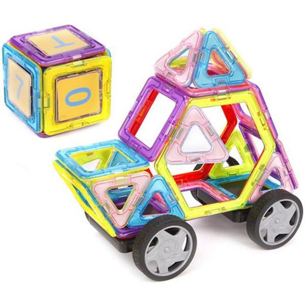 Конструктор детский Наша Игрушка 702 магнитный 3D