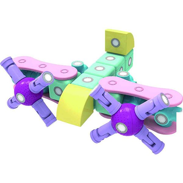 Конструктор детский Наша Игрушка FJ3488 магнитный (56 дет.)