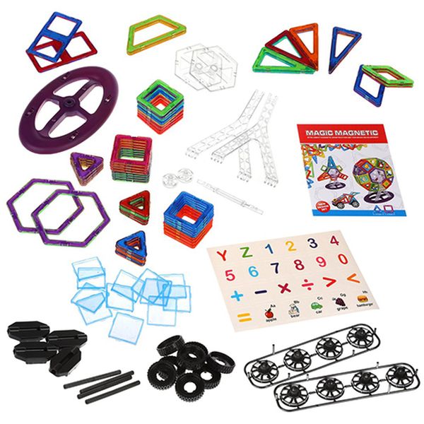 Конструктор детский Наша Игрушка 200594776 магнитный (86 дет.)