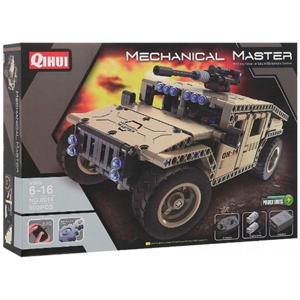 Конструктор детский Наша Игрушка 8014 Военный внедорожник