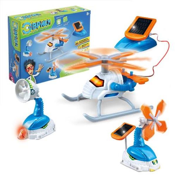 Конструктор детский Эврики 3550076 Вертолет 3 в 1