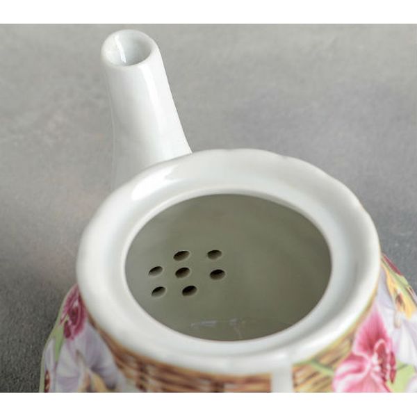 Сервиз Доляна 240600 Садовый дворик на подставке (13 предметов)