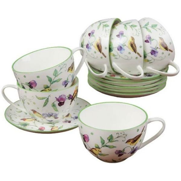 Сервиз Доляна 2532198 Зеленый сад (12 предметов)