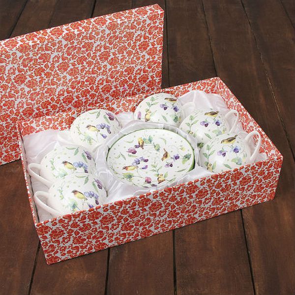 Сервиз Доляна 2532198 Зеленый сад (12 предметов)