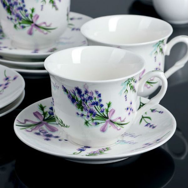 Сервиз Доляна 3801260 Лаванда (12 предметов)