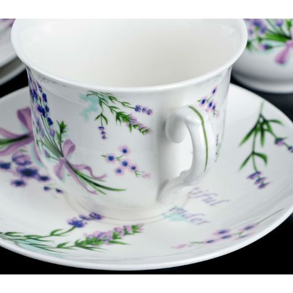 Сервиз Доляна 3801260 Лаванда (12 предметов)