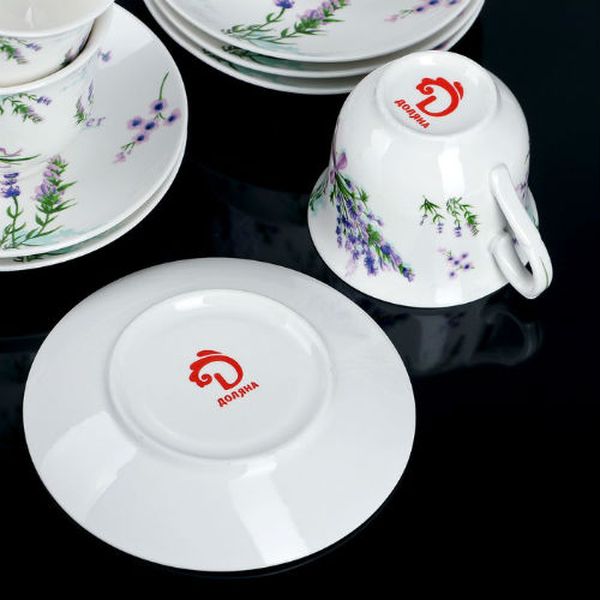 Сервиз Доляна 3801260 Лаванда (12 предметов)