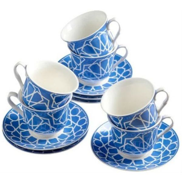 Сервиз Доляна 4283936 Пегас (12 предметов), синий