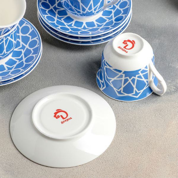 Сервиз Доляна 4283936 Пегас (12 предметов), синий