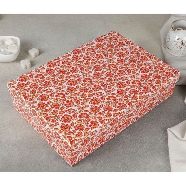 Сервиз Доляна 4498137 Снегири кофейный (12 предметов)