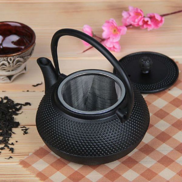 Чайник заварочный Доляна 2586422 Восточная ночь 600мл, с ситом