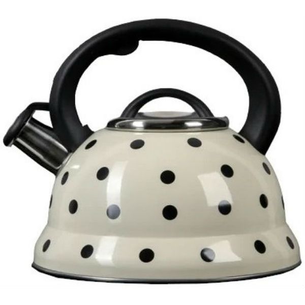 Чайник Доляна 4101880 Горошек 2.8л, айвори