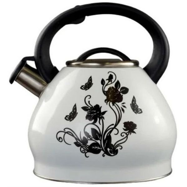 Чайник Доляна 4501430 Magic Flore 3л, с индикатором нагрева