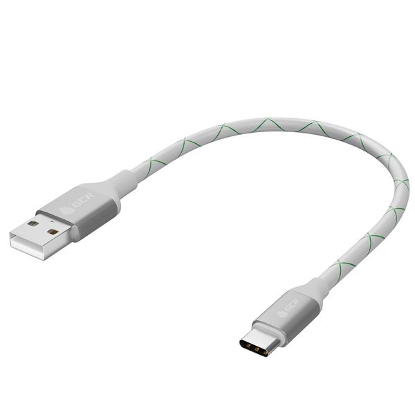 Кабель GCR GCR-UC28 USB/TypeC 0.5m, White (GCR-52252)