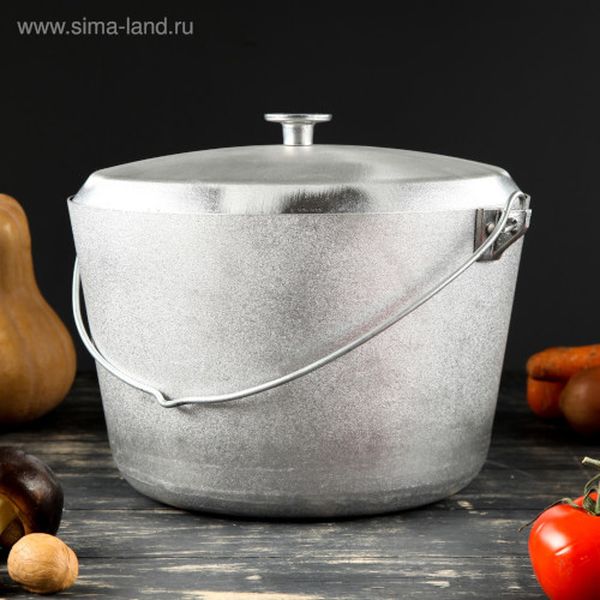 Казан TAS-PROM 3408283 Рыбачкий 9л с крышкой и дужкой