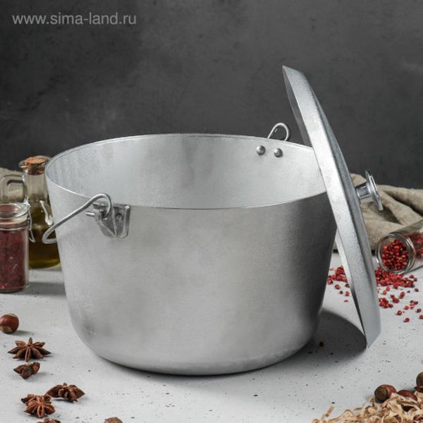 Казан TAS-PROM 4428349 Рыбачкий 8л с крышкой