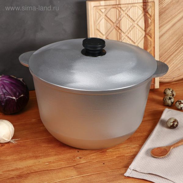 Казан TAS-PROM 5212564 Люкс 8л с литыми ручками