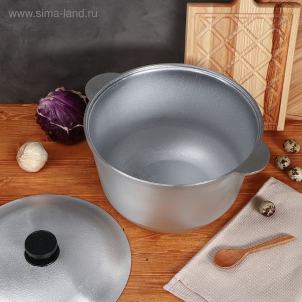 Казан TAS-PROM 5212564 Люкс 8л с литыми ручками