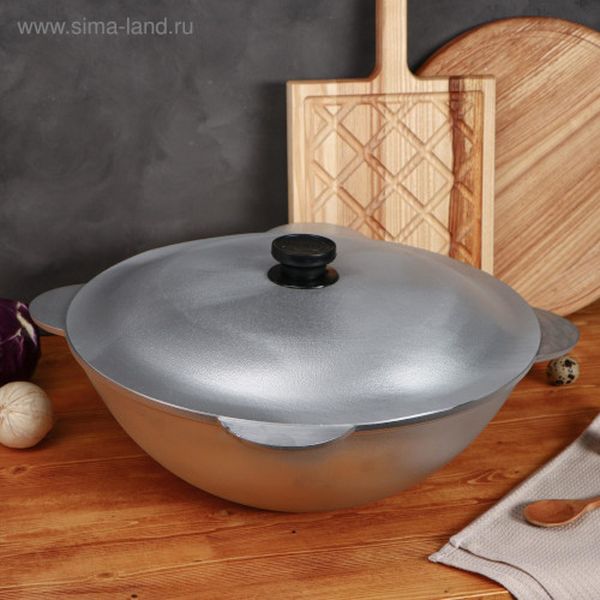 Казан TAS-PROM 5212565 Татарский Люкс 8л с литыми ручками