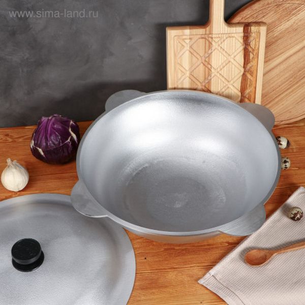 Казан TAS-PROM 5212565 Татарский Люкс 8л с литыми ручками