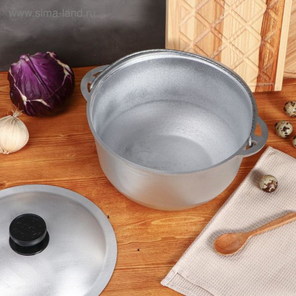 Казан TAS-PROM 5212567 Турист Люкс 5л с литыми ручками