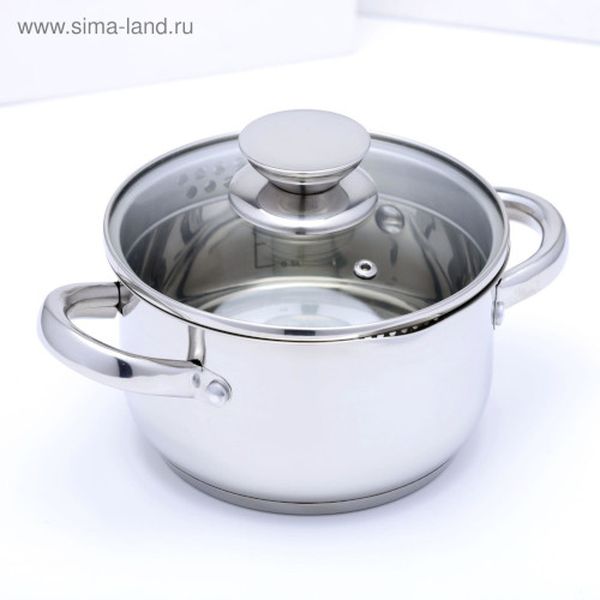 Кастрюля Magistro 4501326 Tefida 1,7л + крышка-дуршлаг