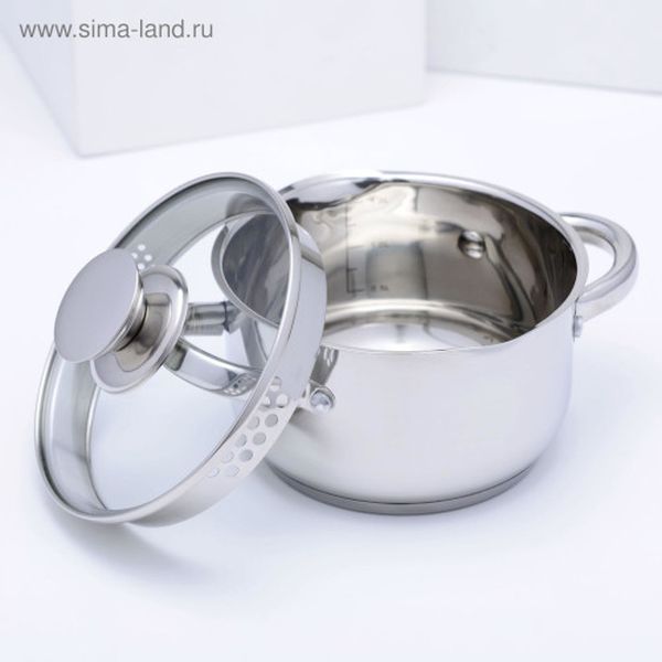 Кастрюля Magistro 4501326 Tefida 1,7л + крышка-дуршлаг