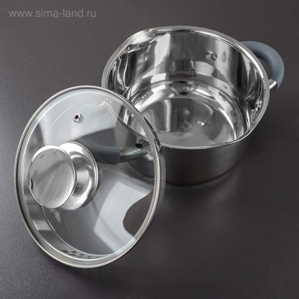 Кастрюля Magistro 4501327 Tefida 1,7л + крышка-дуршлаг