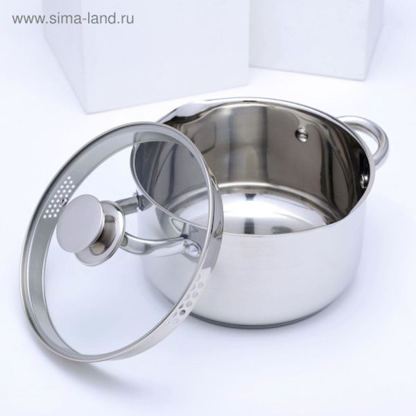 Кастрюля Magistro 4501332 4,6л + крышка-дуршлаг