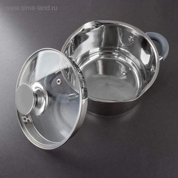 Кастрюля Magistro 4501333 Tefida 4,6л + крышка-дуршлаг